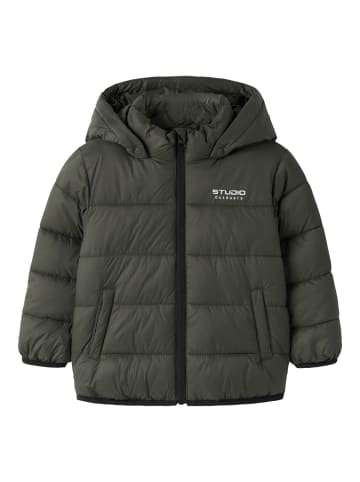 name it Leichtsteppjacke Nmmmarble Übergangsjacke in deep depths