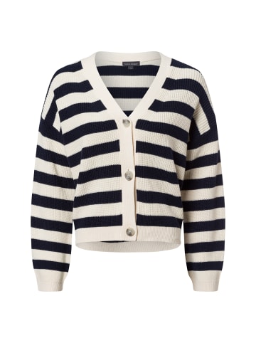 Franco Callegari Strickjacke in beige marine - 0002