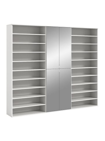 ebuy24 Garderobenmöbel ProjektX Weiß 222 x 34 cm