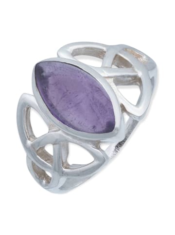 mantraroma 925er Silber - Ringe mit Amethyst