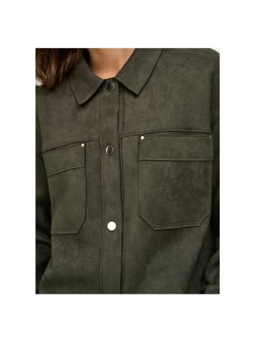JDY Langarmbluse in Black Olive