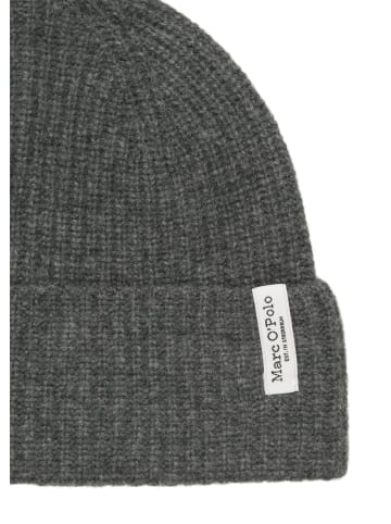 Marc O'Polo Strickmütze in rocky grey melange