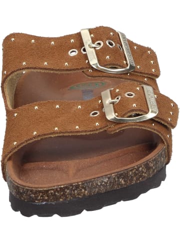 Dr. BRINKMANN Klassische Pantoletten in hellbraun