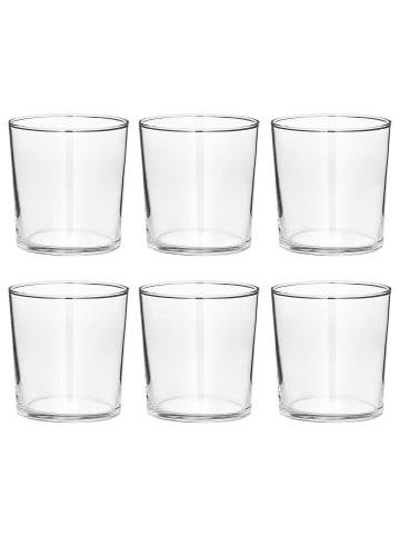 Butlers Trinkglas PURIST 6er-Set in Durchscheinend