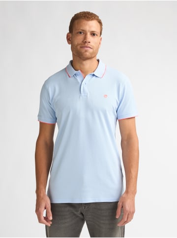 Petrol Industries Klassisches Poloshirt Wave in Blau