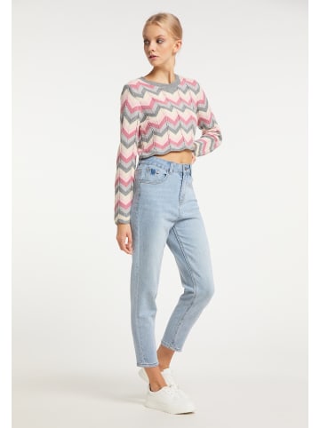 myMo NOW Mom Jeans in Blau