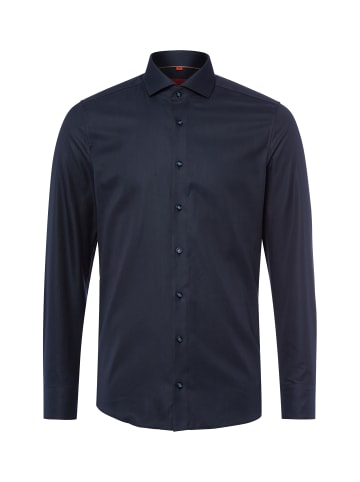 Finshley & Harding Hemd in marine - 0013