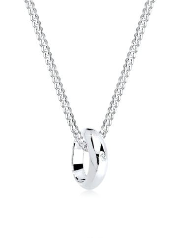 Elli DIAMONDS  Halskette 925 Sterling Silber in Weiß