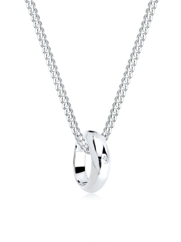 Elli DIAMONDS  Halskette 925 Sterling Silber in Weiß