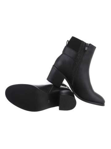 Ital-Design Stiefelette in Schwarz