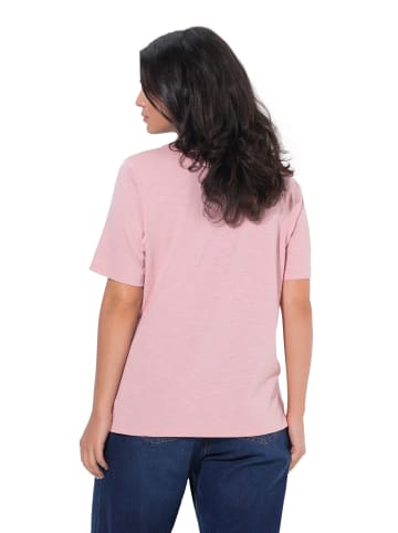 Ulla Popken Shirt in zartes altrosa