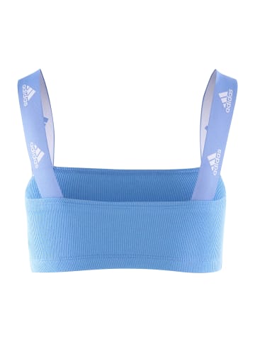 adidas Bustier Bandeau in Indigo