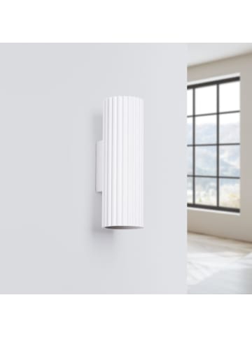 Licht-Erlebnisse Wandlampe (B)6.5 x (H)20 cm in WeißWeiß