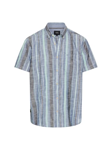 Camel Active Karohemd aus reiner Baumwolle in Indigoblau