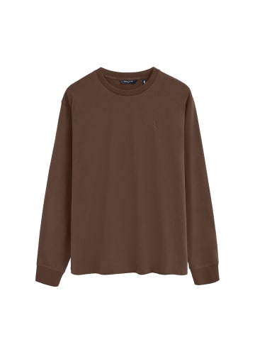 Polo Club T-Shirt MAN RIGBY GO TSHIRT LS IO LONG SLEEVE REGULAR FIT in Braun