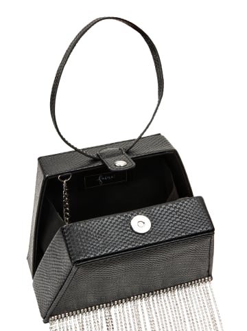 faina Clutch/Abendtasche in Schwarz