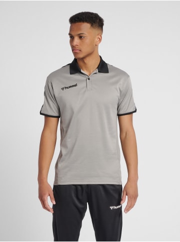 Hummel Polo Hmlauthentic Herren in GREY MELANGE