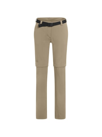 Maier Sports Zip-Hose Nata 2 in Beige