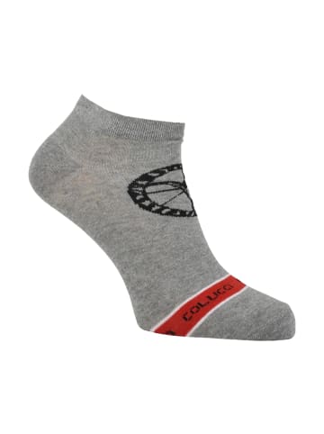 Carlo Colucci Sneakersocken Centaro in Weiß / Schwarz
