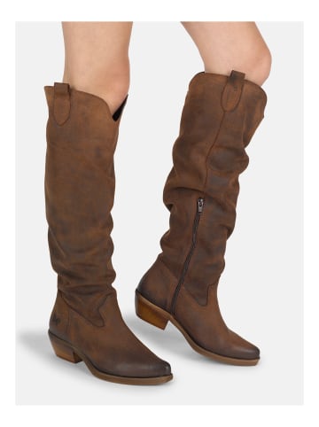 Felmini Wide Fit Stiefel in Braun