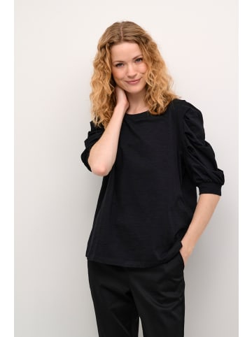 CULTURE T-shirt CUbiana Regular fit in Burnt Olive