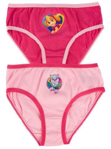 United Labels 2er Pack Paw Patrol  Panty in rosa/pink