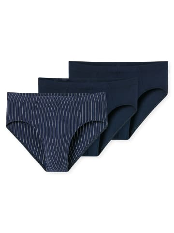 Schiesser Slip 3er Pack in Blau