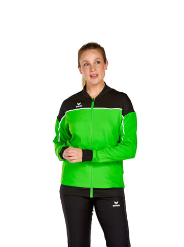 erima Change By Erima Präsentationsjacke in green/schwarz/weiss