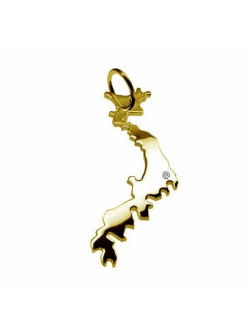 Schmuckador Anhänger Japan mit Brillant 585 Gelbgold in gold