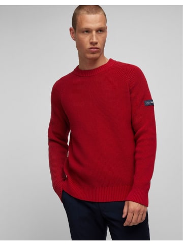 HECHTER PARIS Rippstrick-Pullover in chili