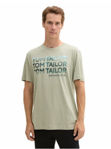 Tom Tailor Print T-Shirt für Herren in uni