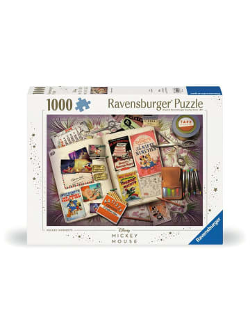 Ravensburger Puzzle 1.000 Teile Erwachsenenpuzzle 1000 Teile - Disney Micky Maus - 1940 Mickey Moments Ab 14 Jahre in bunt
