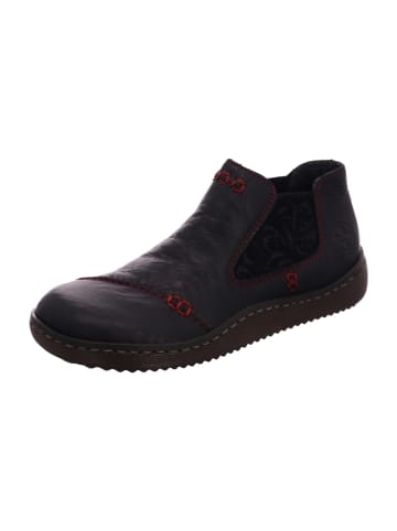 rieker Damenstiefel warm flach L849100 L84 in  Schwarz