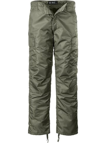 Brandit Cargohose "Thermo Pants" in Grün