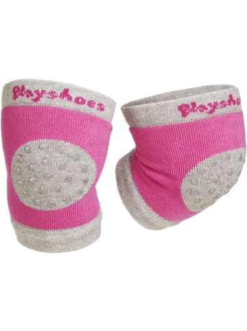 Playshoes Kinder Socken "Knieschoner rutschhemmend" in Rosa