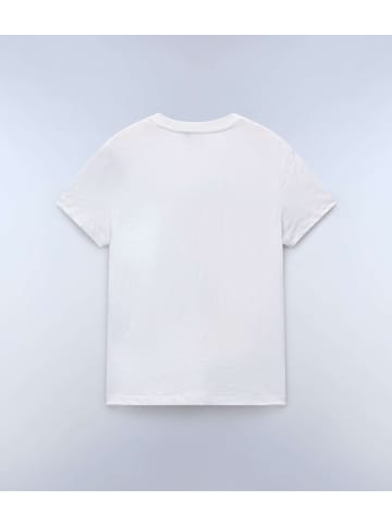 Napapijri T-Shirt "S-Fete Ss" in Schwarz