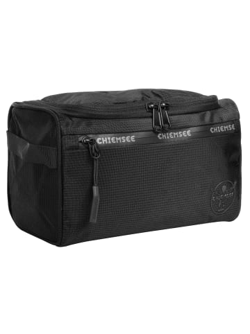 Chiemsee Kulturtasche LIGHT N BASE Kunstfaser in schwarz