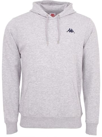 Kappa Hoodie "Hoodie mit Logostick" in Grau