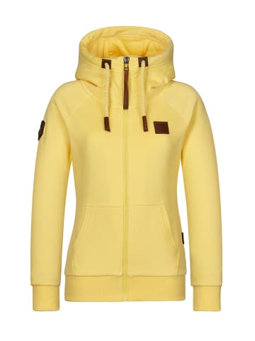 naketano Sweat Kapuzenjacke Brazzo 20 Yellow Melange