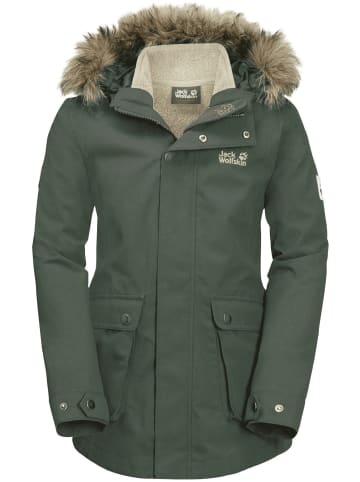 Jack Wolfskin Jacke ELK Island 3-in-1-Funktionsp in Grün