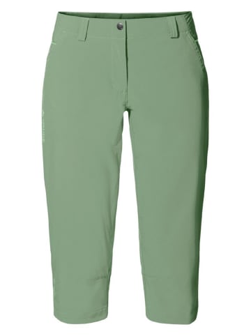 Vaude Caprihose/wanderhose Wo Skomer Capri in Grün