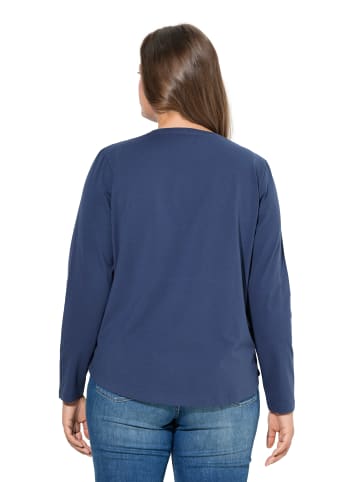 LAURASØN Shirt in navyblau