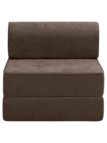 58 aufm Kessel FALTSESSEL Katusha Flachgewebe schoko