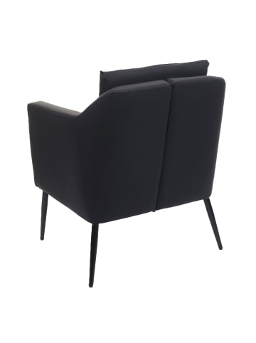 MCW Lounge-Sessel H93a, Kunstleder schwarz