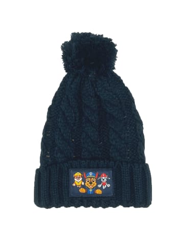 Paw Patrol Bommel-Mütze Chase Marshall in Dunkel-Blau
