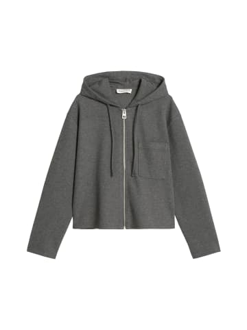 Marc O'Polo Jersey-Hoodie relaxed in Rocky Grey Melange