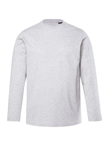 JP1880 Kurzarm T-Shirt in grau melange