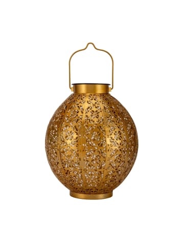 Pauleen Solar-Laterne Sunshine Aura in gold -H:250mm