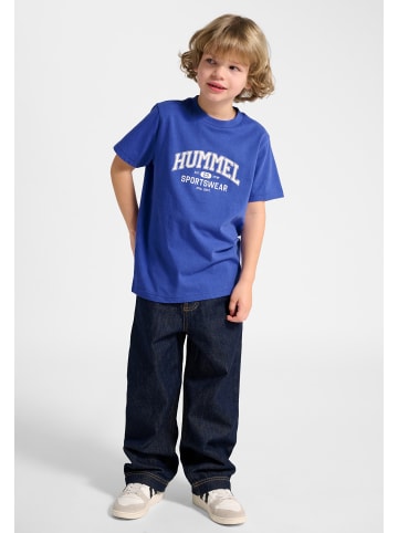 Hummel T-Shirt Hmljr Reg Kinder in DAZZLING BLUE