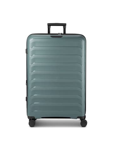 D&N Toronto 4 Rollen Trolley L 75 cm mit Dehnfalte teal blue